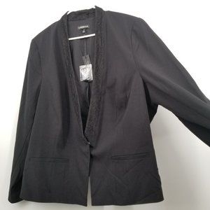 NWT Lane Bryant | Black Suite Coat Jacket - 28